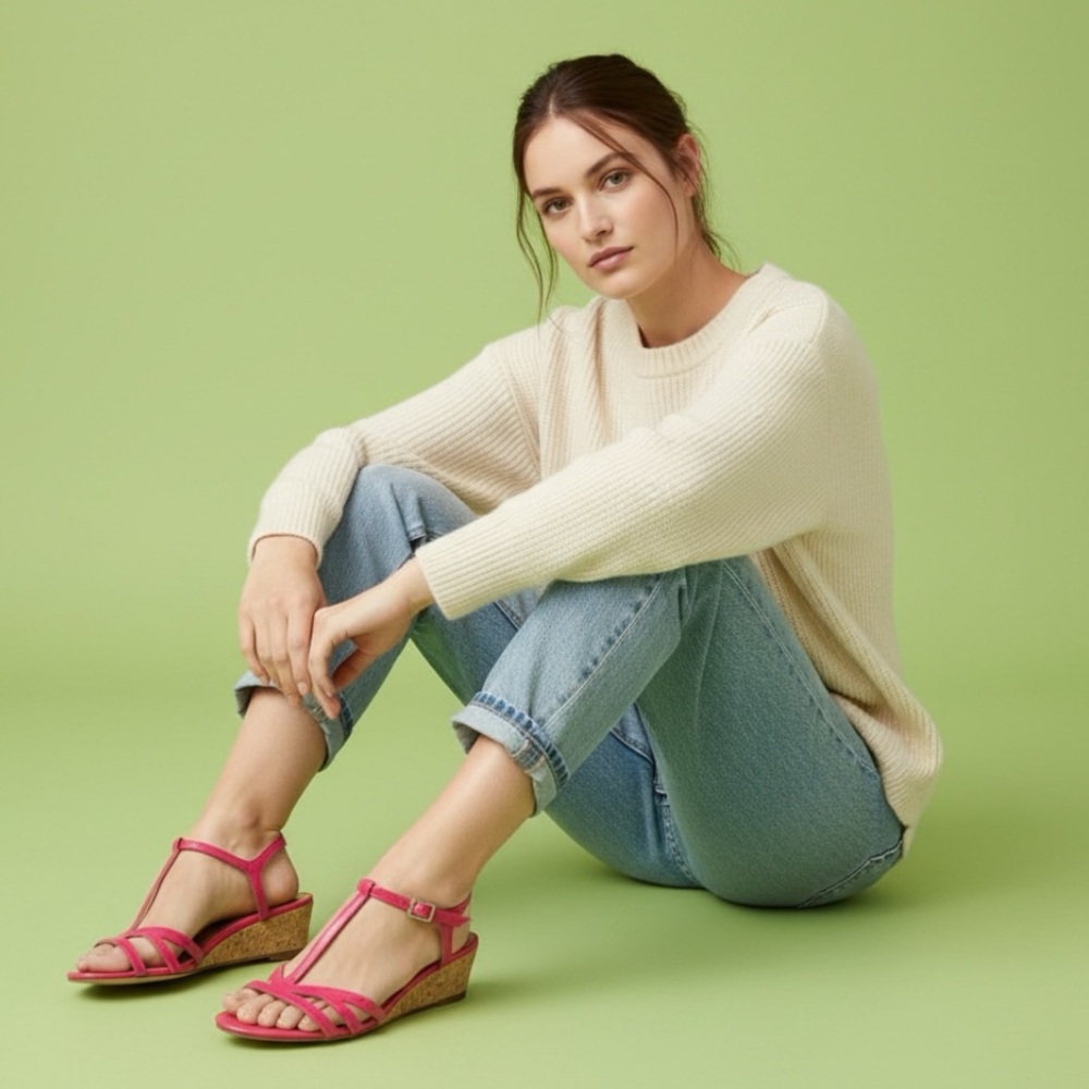 Kate Spade Pink Strappy Sandals – Size 8M